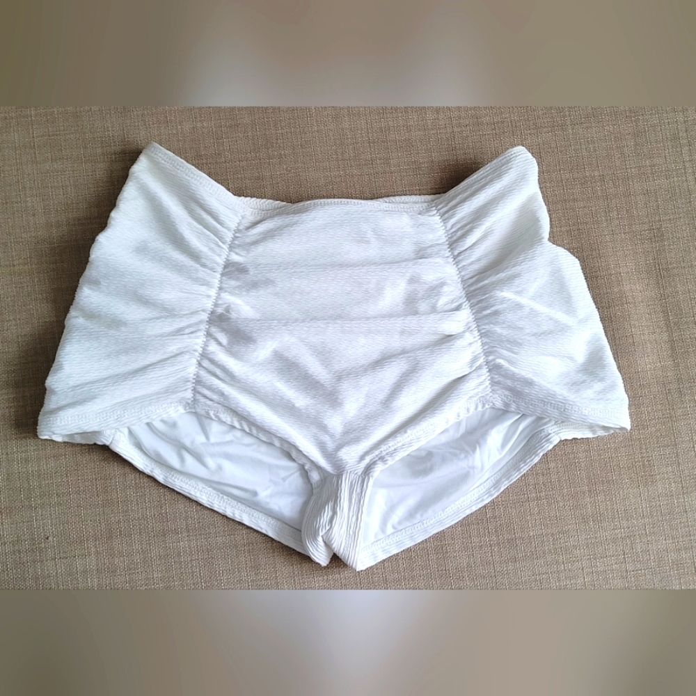 Vitamin A Wite Swim Bottom